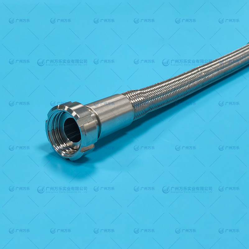 SS Braided Corrugated Teflon Hose 不锈钢编织波纹特氟龙管 F-0042